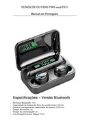 Fone Bluetooth F9-5 da TWS [FRETE GRÁTIS]