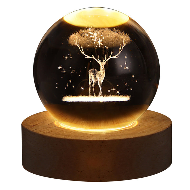 Bola de Cristal Globo Planetário